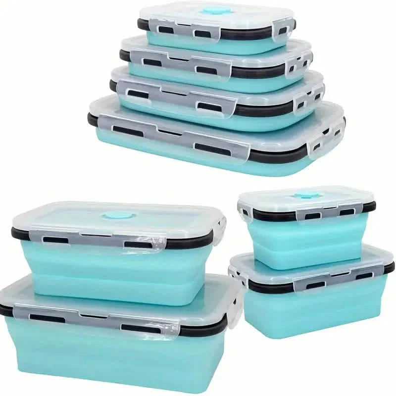 4-Piece Set: Plastic Food Storage Containers With Lids DailySale
