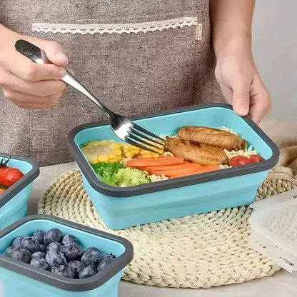 4-Piece Set: Plastic Food Storage Containers With Lids DailySale