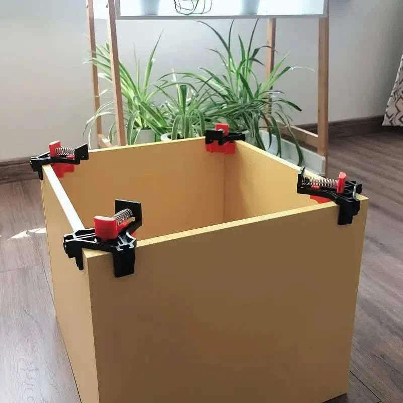 4-Piece Set: Precision 90 Degree Angle Clamps for Woodworking DailySale