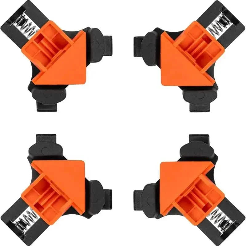 4-Piece Set: Precision 90 Degree Angle Clamps for Woodworking DailySale