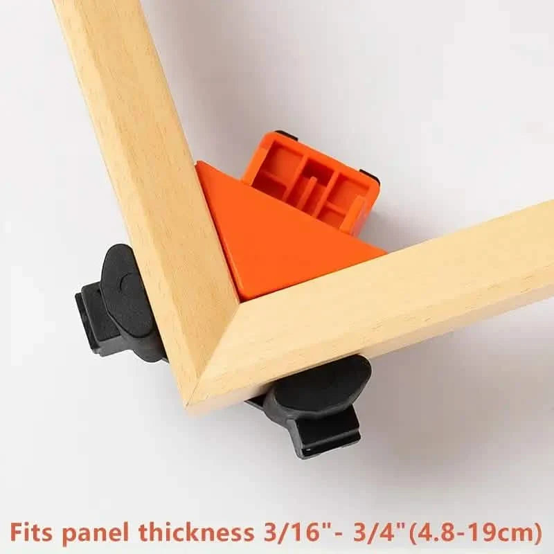 4-Piece Set: Precision 90 Degree Angle Clamps for Woodworking DailySale