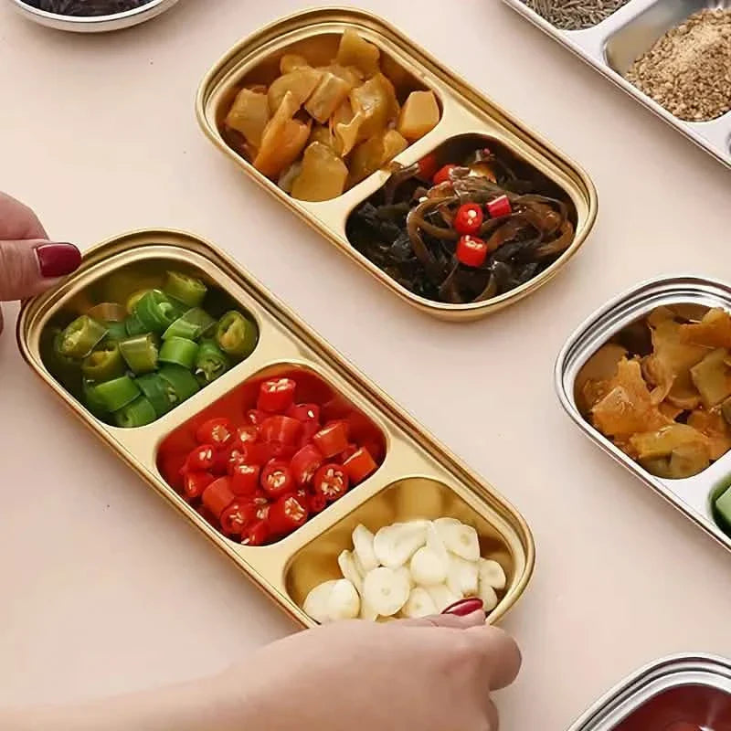 4-Piece Set: Stainless Steel Sauce Dish DailySale