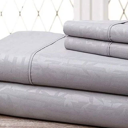 4-Piece Set: Super-Soft 1600 Series Bamboo Embossed Bed Sheet DailySale