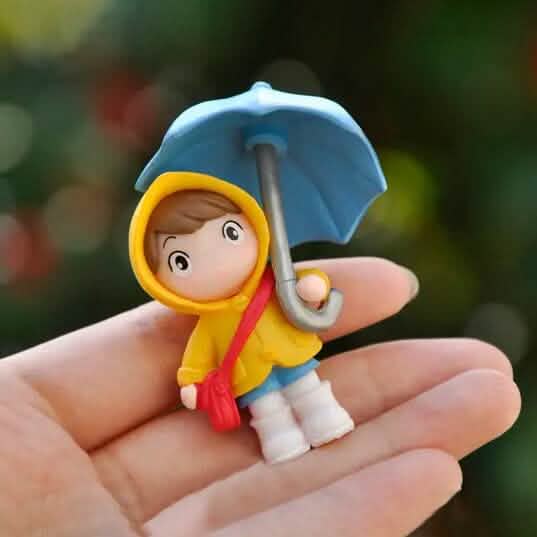 4-Piece Set: Umbrella Girl Figure Statue DailySale