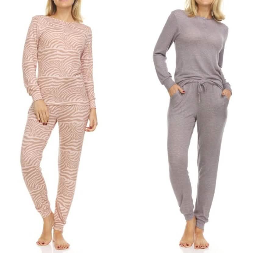 4-Piece Set: Women's Ultra-Soft Long Sleeve Pajama Sets DailySale
