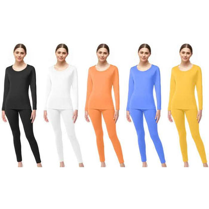 4-Piece Set: Women's Ultrasoft Microfiber Fleece Thermal DailySale
