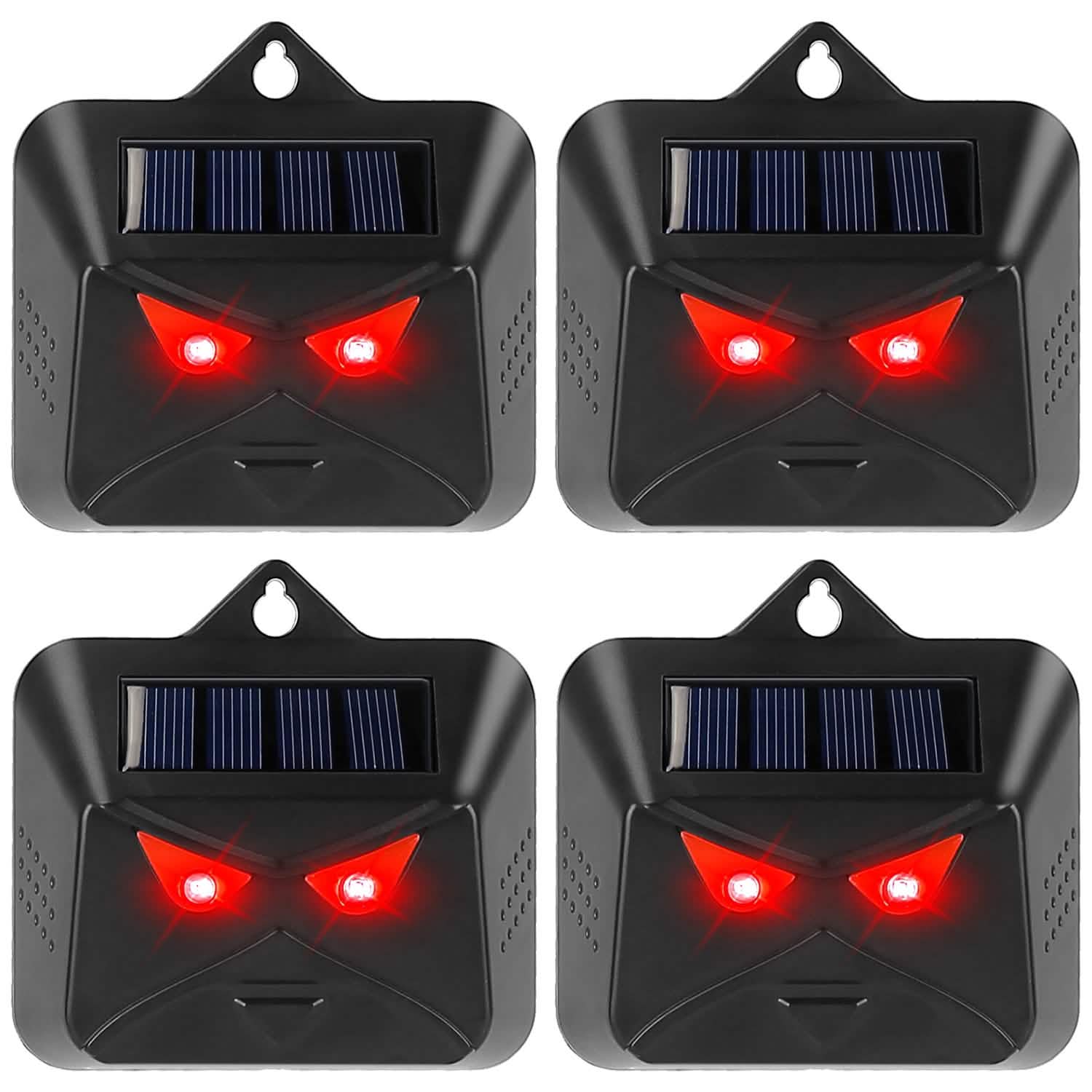4-Piece: Solar Predator Control Light DailySale