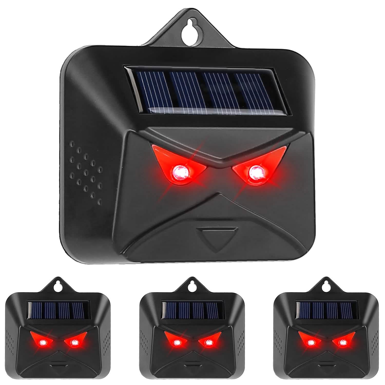 4-Piece: Solar Predator Control Light DailySale