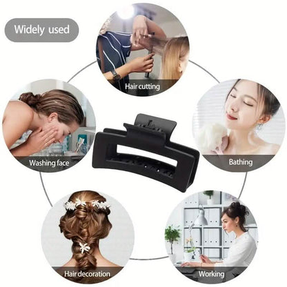 4-Piece: Solid Color Hairpin Clip DailySale