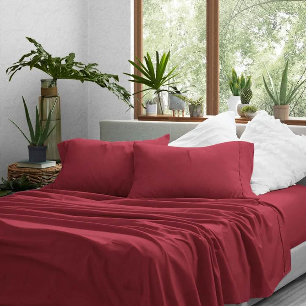 4-Piece: Solid Sheet Set DailySale