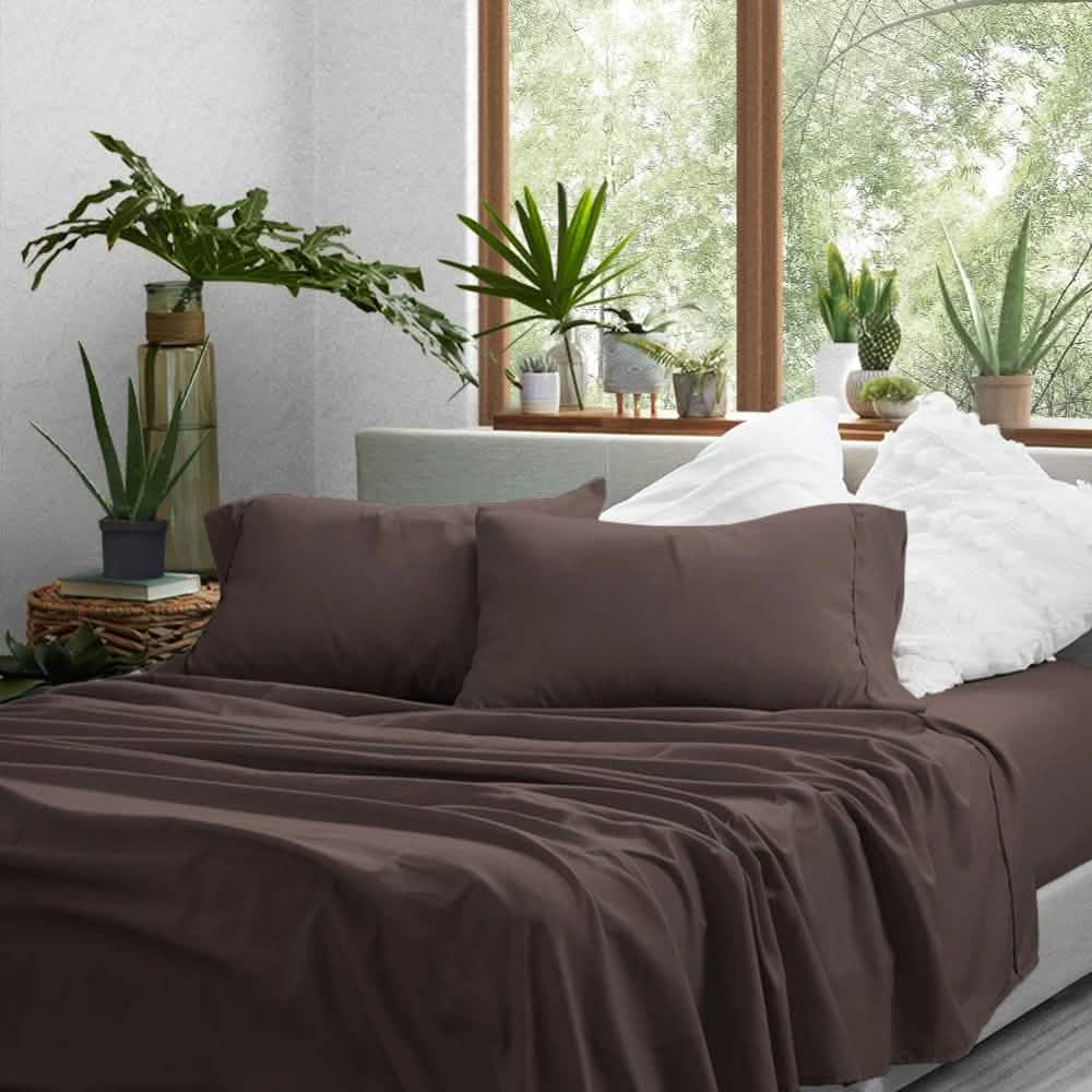 4-Piece: Solid Sheet Set DailySale