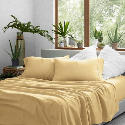 4-Piece: Solid Sheet Set DailySale
