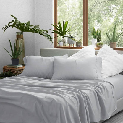 4-Piece: Solid Sheet Set DailySale