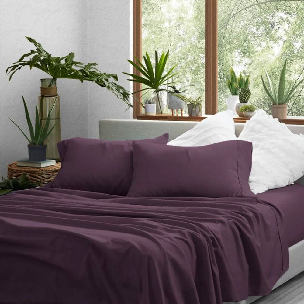 4-Piece: Solid Sheet Set DailySale
