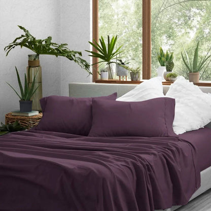 4-Piece: Solid Sheet Set DailySale