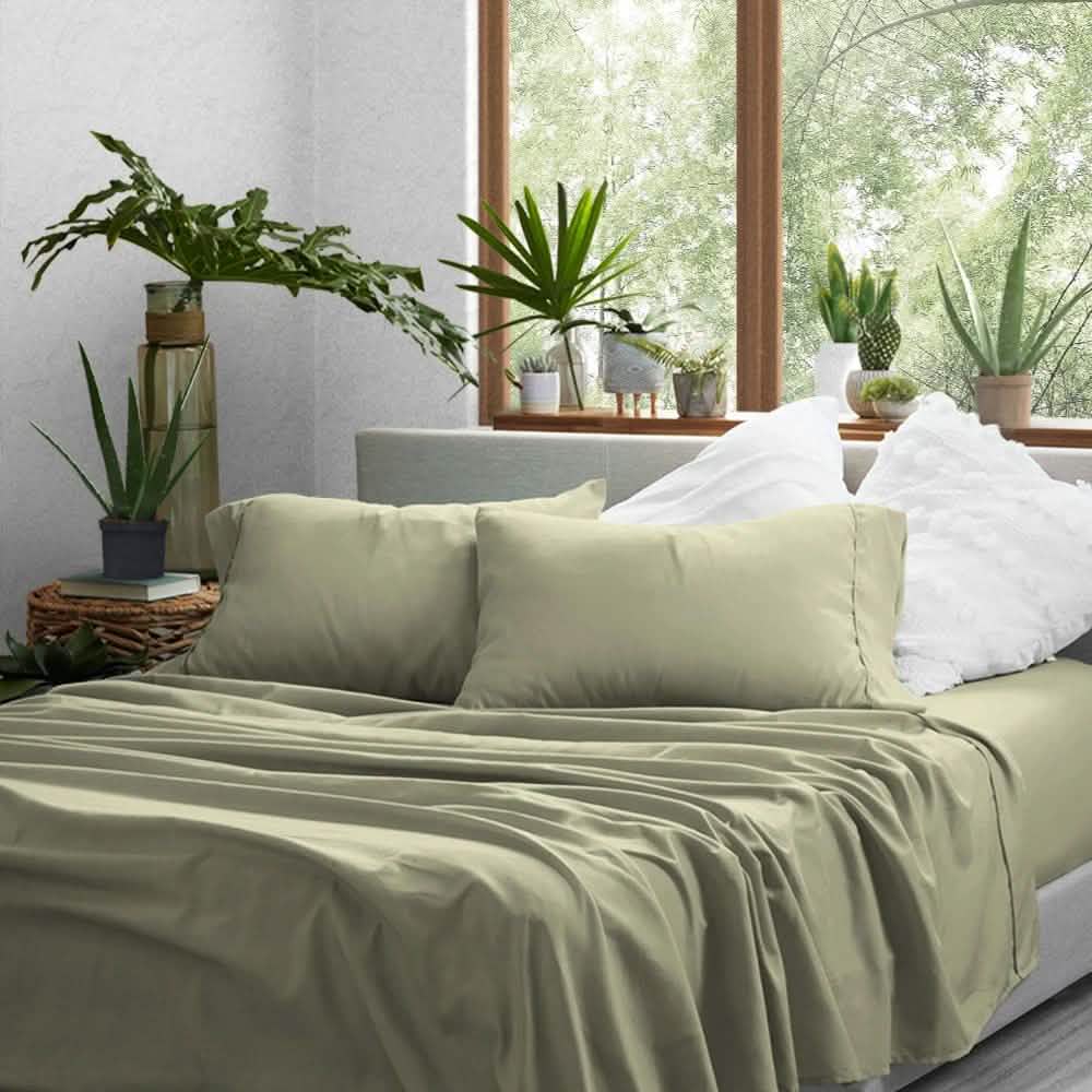 4-Piece: Solid Sheet Set DailySale