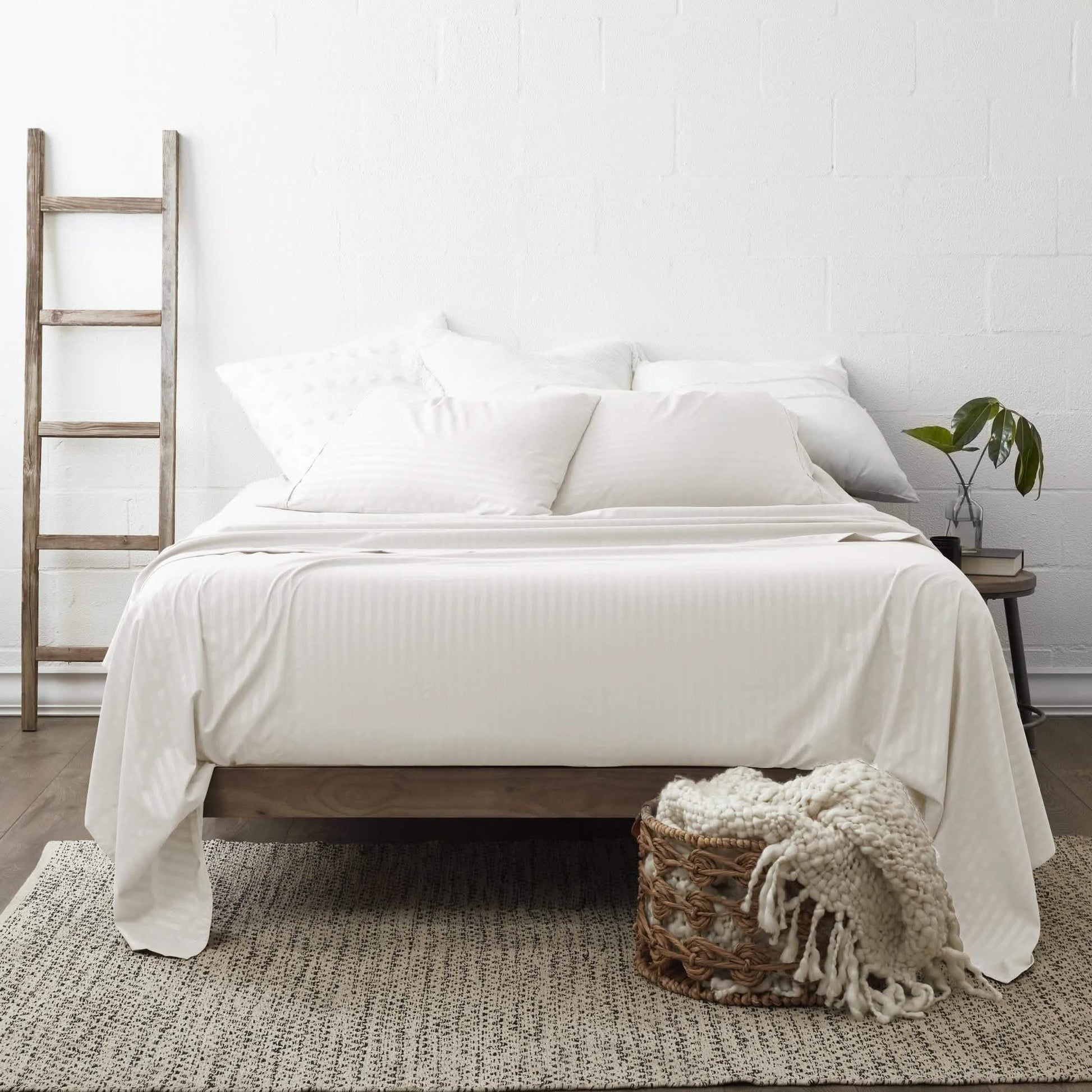 4-Piece Striped Embossed Sheet Set DailySale