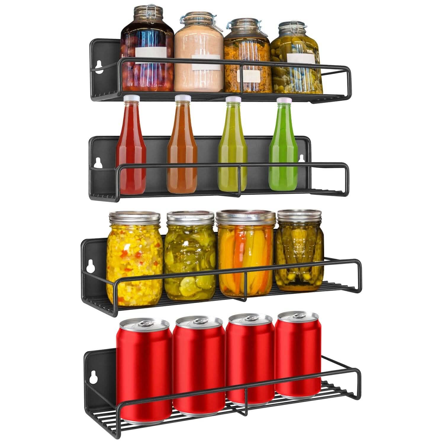 4-Piece: Strong Magnetic Spice Rack Organizer DailySale