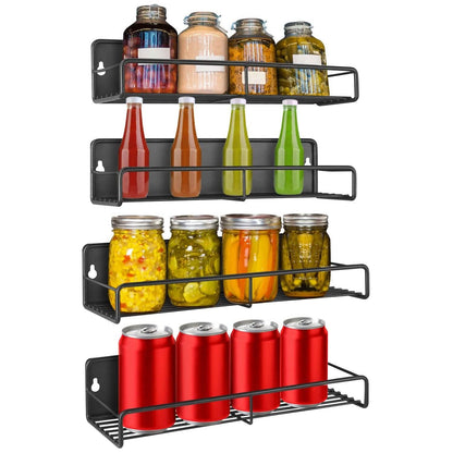 4-Piece: Strong Magnetic Spice Rack Organizer DailySale