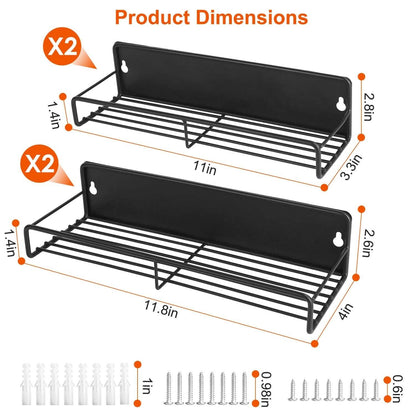 4-Piece: Strong Magnetic Spice Rack Organizer DailySale