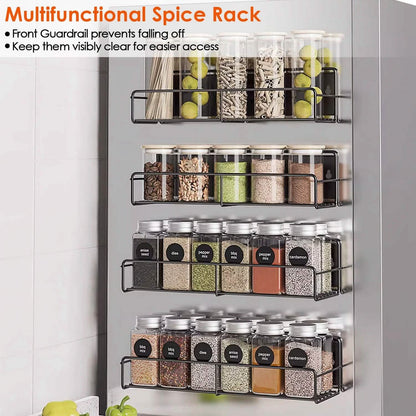4-Piece: Strong Magnetic Spice Rack Organizer DailySale
