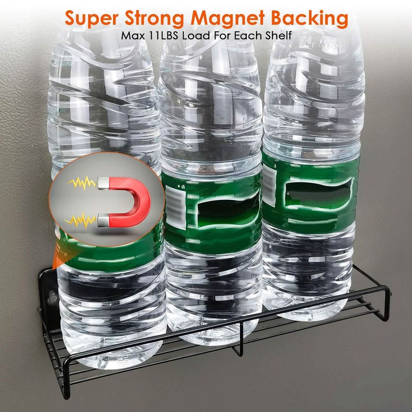 4-Piece: Strong Magnetic Spice Rack Organizer DailySale
