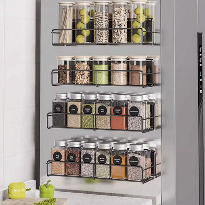 4-Piece: Strong Magnetic Spice Rack Organizer DailySale