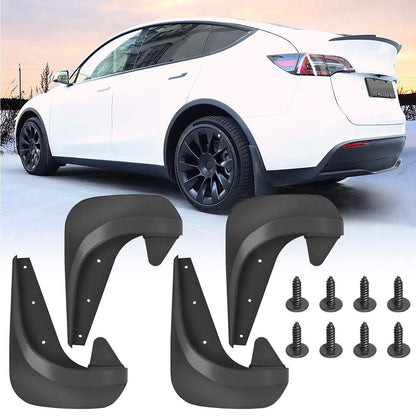 4-Piece: Universal Fit Car Mudguard Flaps DailySale