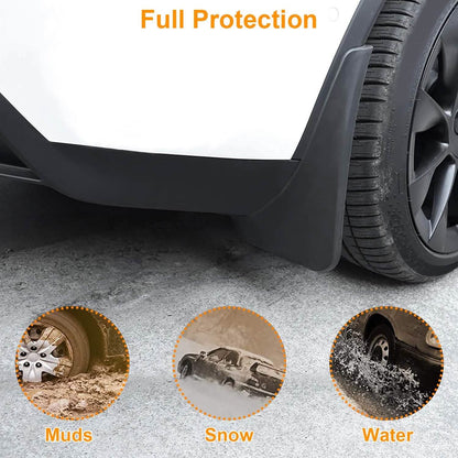 4-Piece: Universal Fit Car Mudguard Flaps DailySale