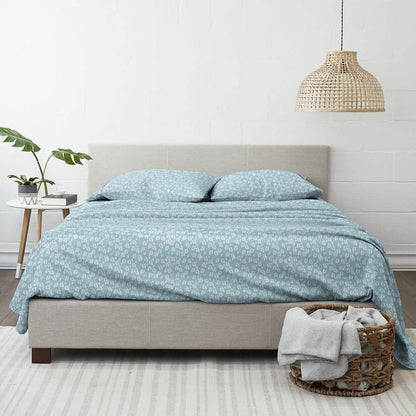 4-Piece: Wheatfield Patterned Sheet Set DailySale