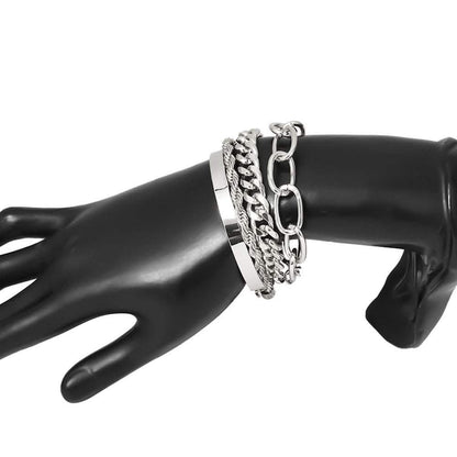 4-Piece: Women Adjustable Boho Chain Bracelets Set DailySale