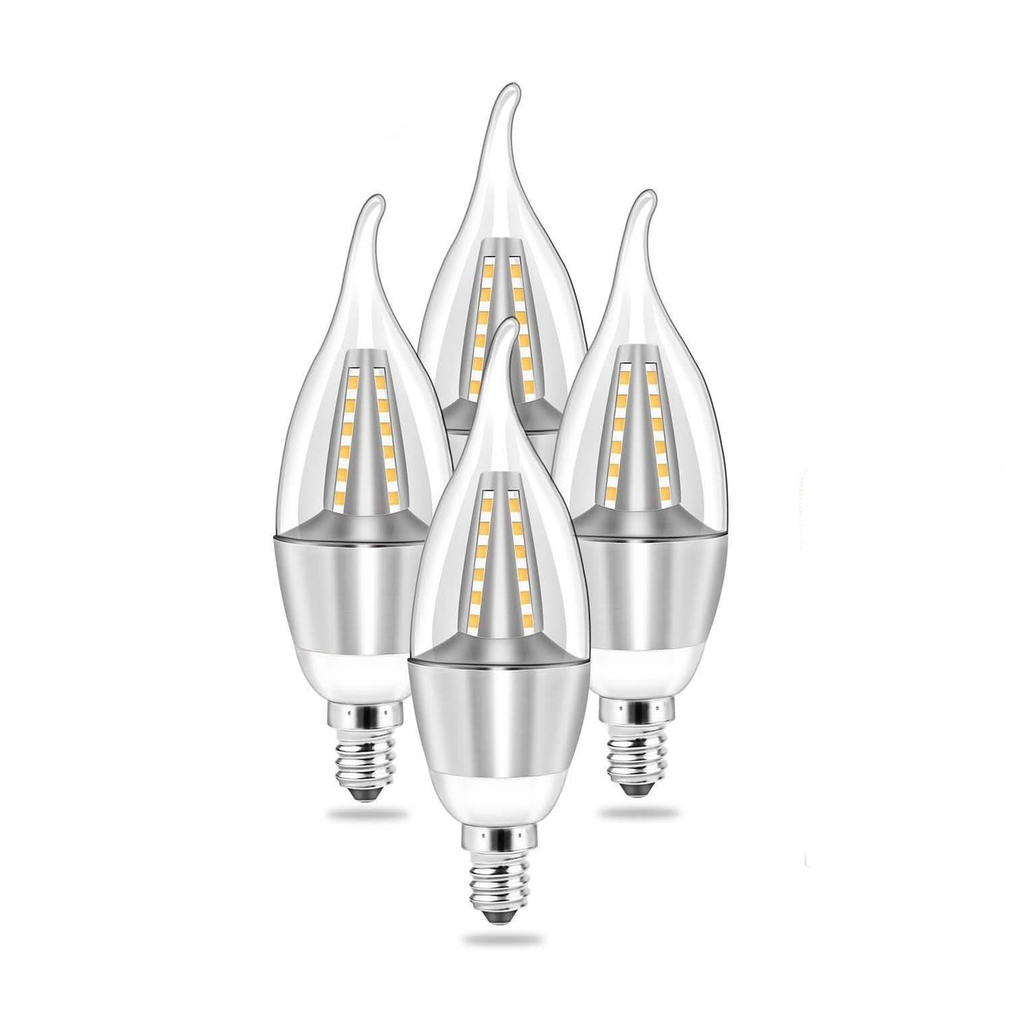 4-Pieces: 5W E12 Candelaria Bulbs DailySale