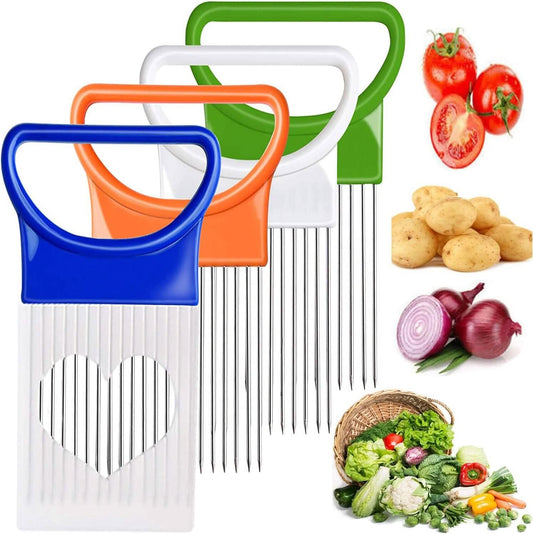 4-Pieces: All-In-One Onion Holder Slicer Set DailySale