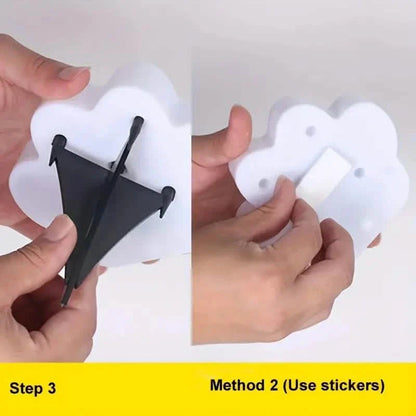 4-Pieces: Cute Paw-Shaped Solar Lawn Lights DailySale