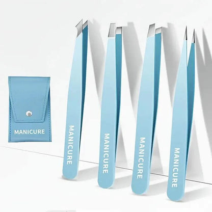 4-Pieces: High-Quality Eyebrow Tweezer DailySale