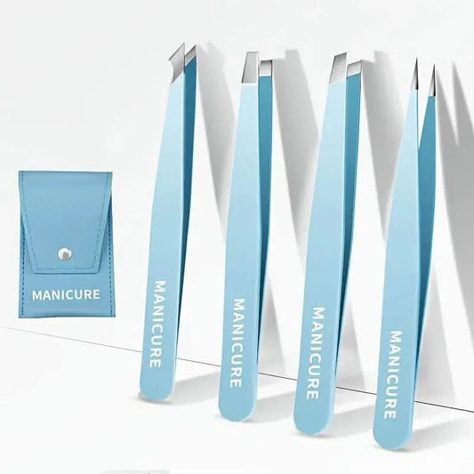 4-Pieces: High-Quality Eyebrow Tweezer DailySale
