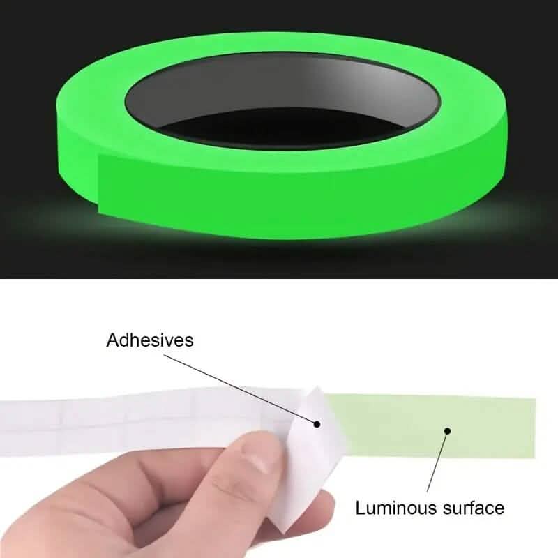 4-Pieces: Luminous Fluorescent Adhesive Tapes DailySale