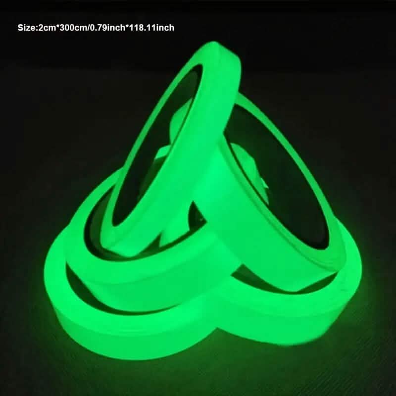 4-Pieces: Luminous Fluorescent Adhesive Tapes DailySale