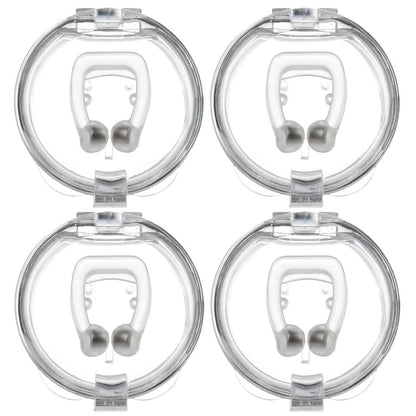 4-Pieces: Magnetic Nose Clip Anti Snoring Device DailySale