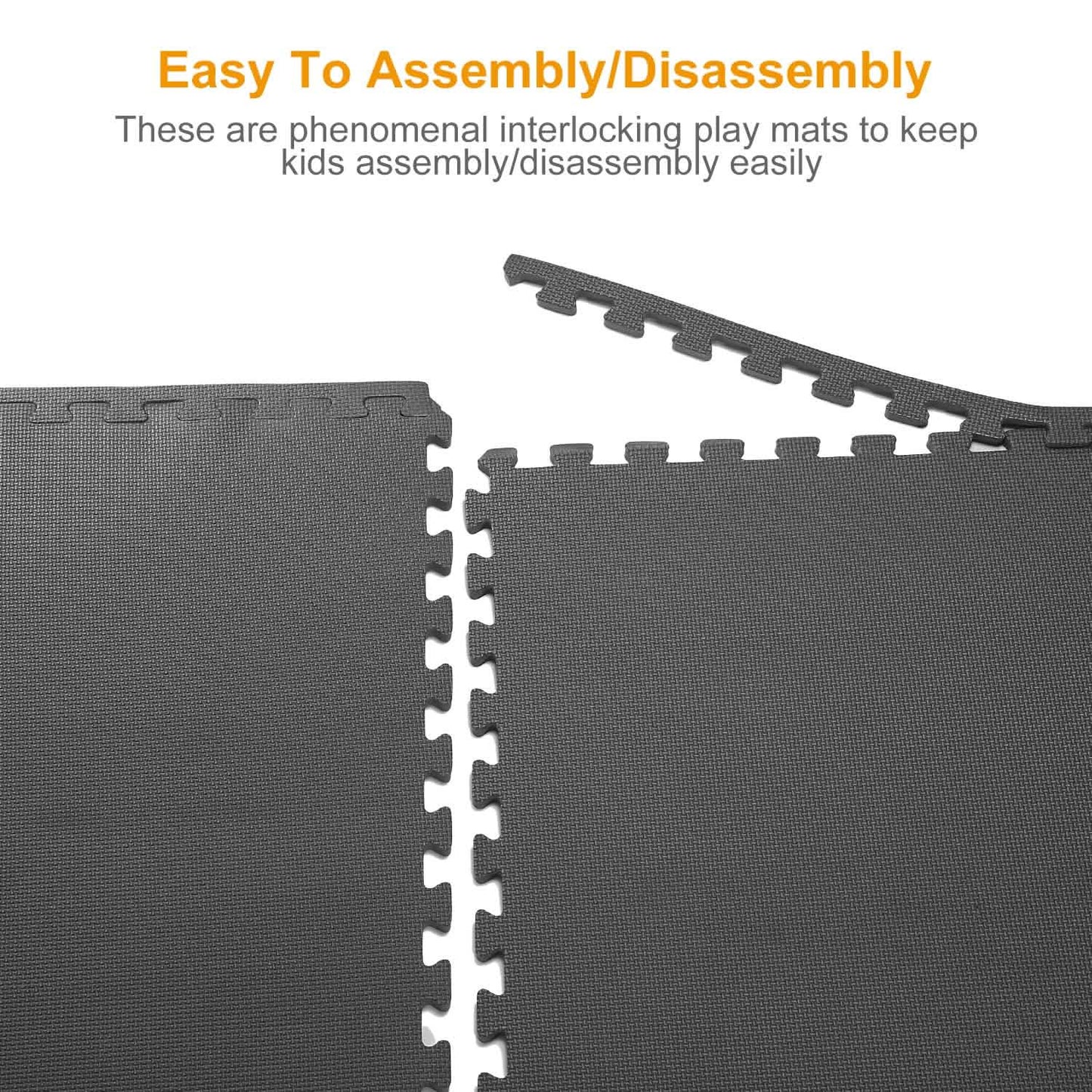 4-Pieces: Puzzle Exercise Foam Mat DailySale