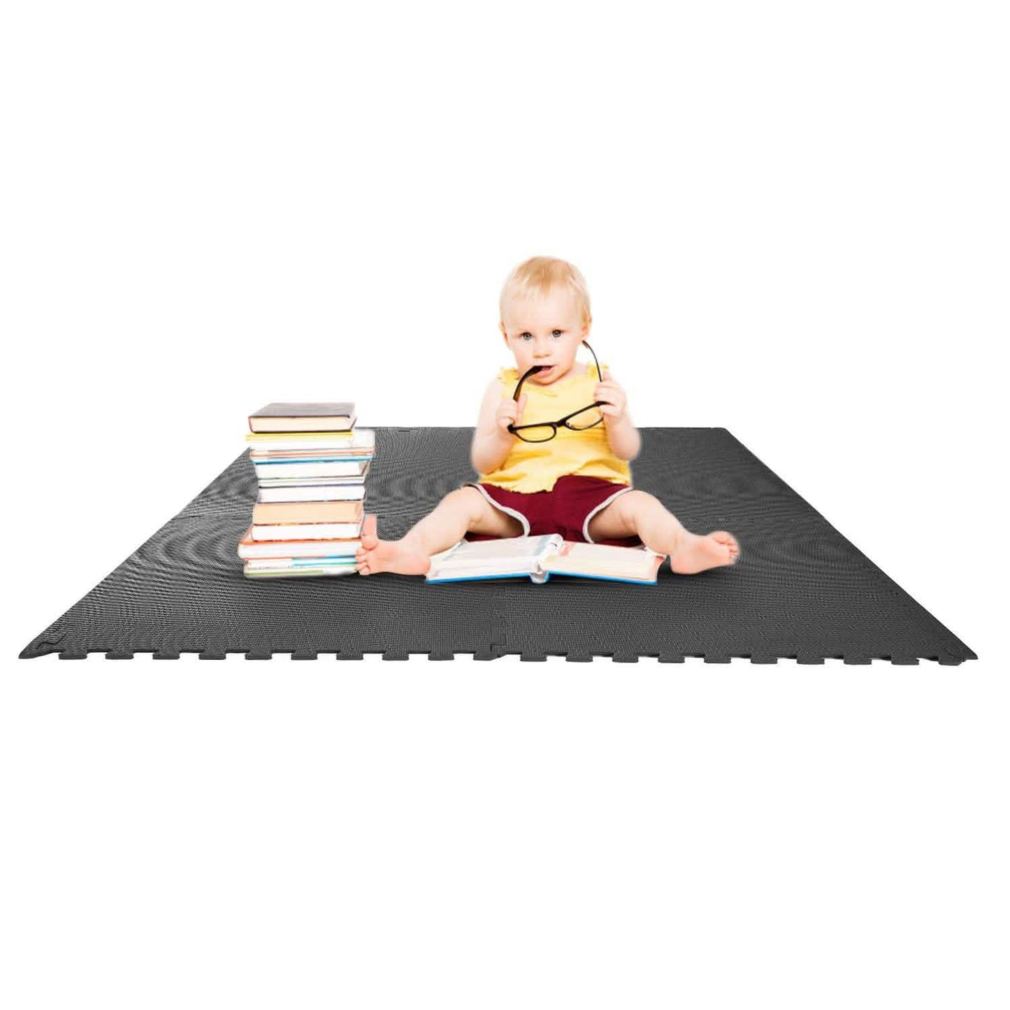 4-Pieces: Puzzle Exercise Foam Mat DailySale