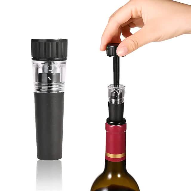 4-Pieces Set: Air Pump Wine Bottle Opener DailySale