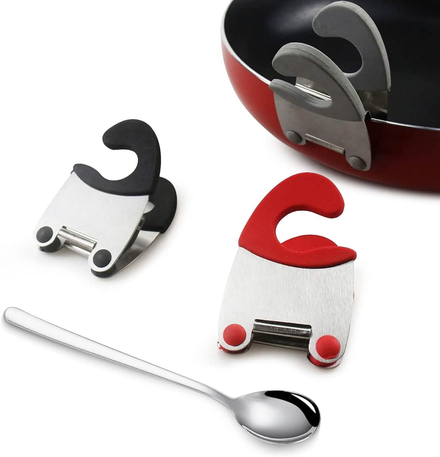 4-Pieces: Stainless Steel Pot Spoon Holder DailySale