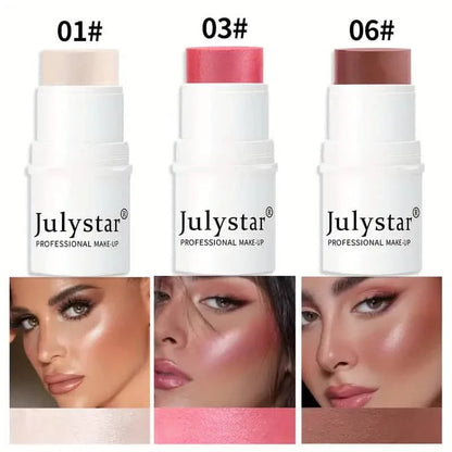 4-Pieces: Ultimate Cream Contour Kit - Seamless Blending Sticks with Highlighter, Blush & Bronzer DailySale
