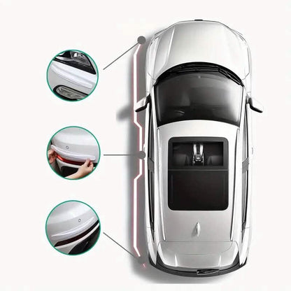 4-Pieces: Universal Car Carbon Fiber Anti-Collision Protector DailySale