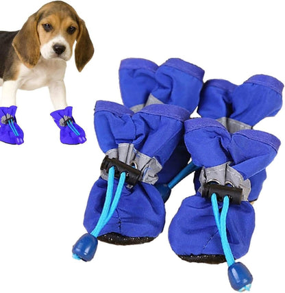 4-Pieces: Water-Resistant Dog Bootie Shoes DailySale