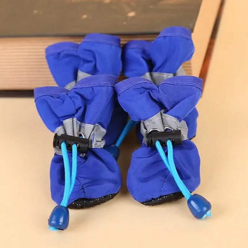 4-Pieces: Water-Resistant Dog Bootie Shoes DailySale