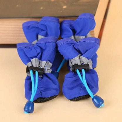 4-Pieces: Water-Resistant Dog Bootie Shoes DailySale