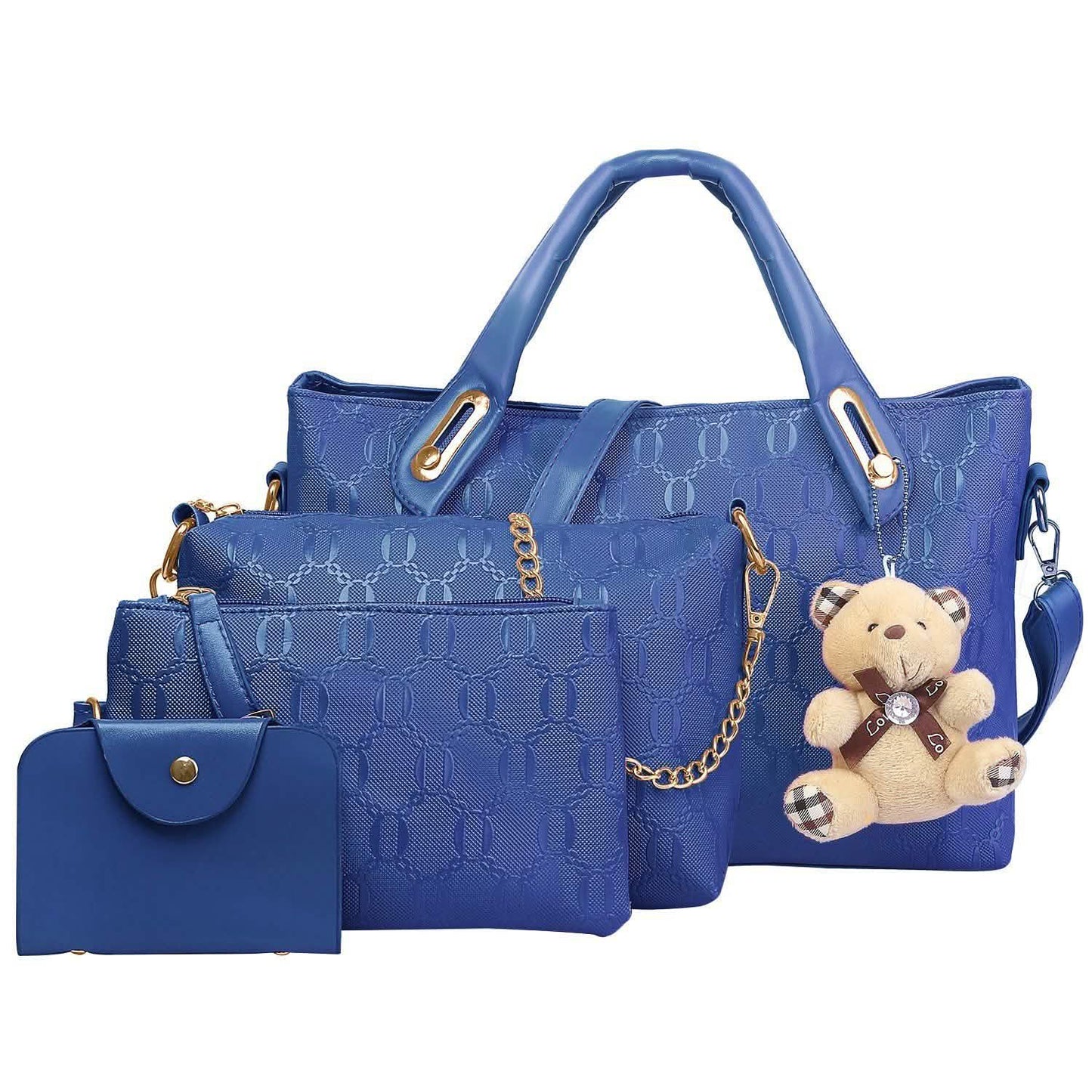 4-Pieces: Women Leather Handbag DailySale