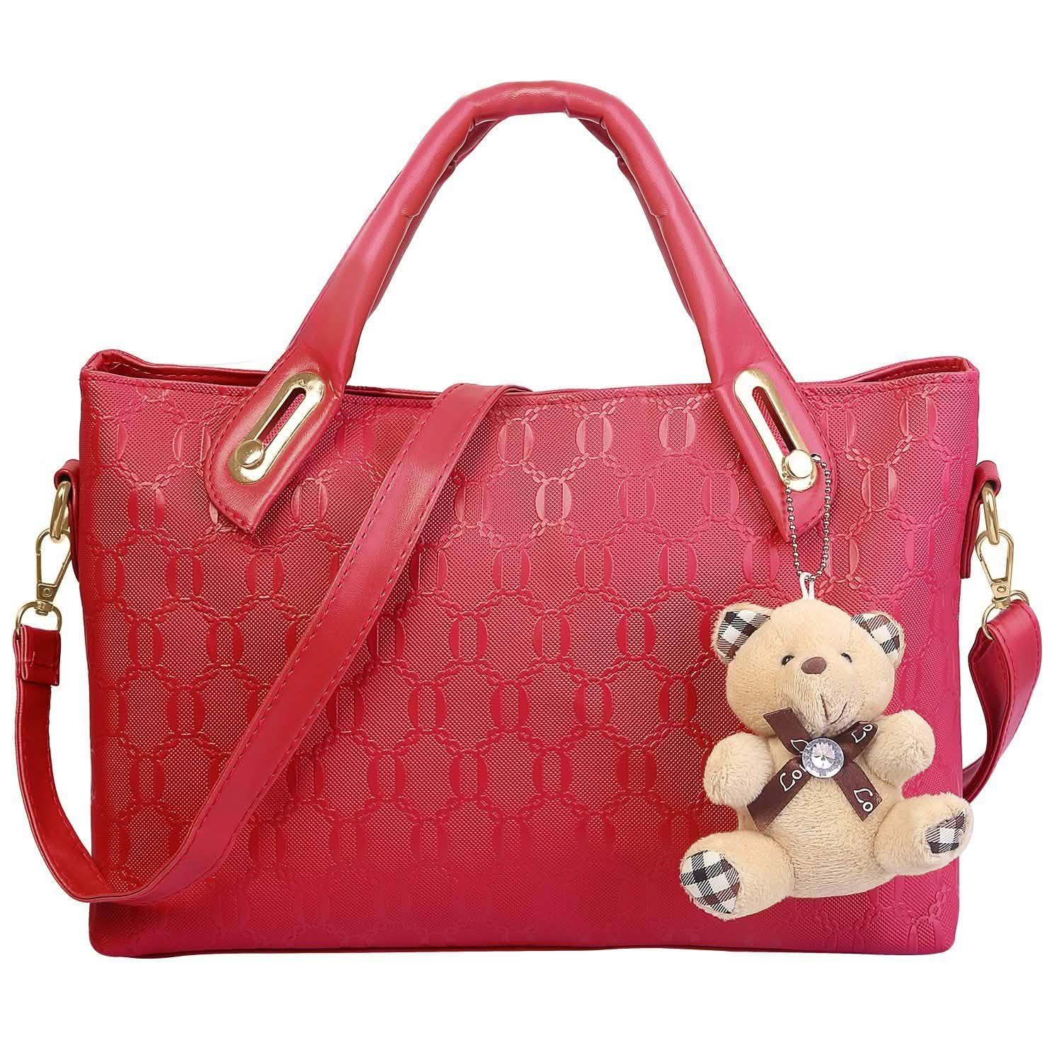 4-Pieces: Women Leather Handbag DailySale